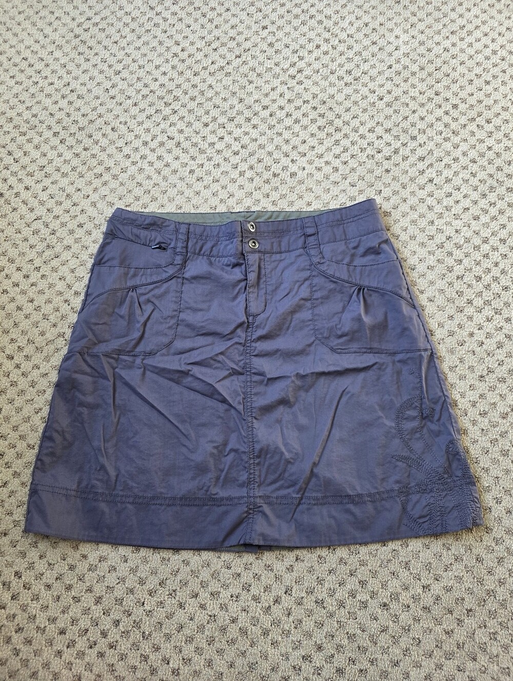 REI A-Line Embroidered Skirt